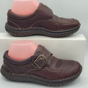 Born Brown Leather Mules Size 8 / 39